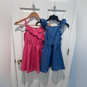 Bundle BCBG Girls Dresses Size 7 Red & Blues